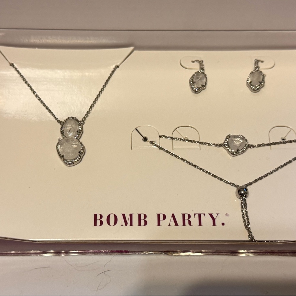 Silver Jewelry Set